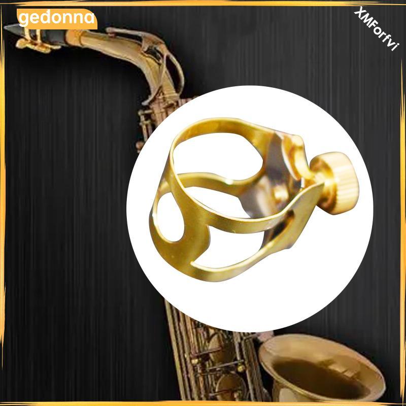 [gedonna] Mouthpiece Clip Fastener Sax Alto Compact Saxophone Mouthpiece Ligature for Saxophone Love