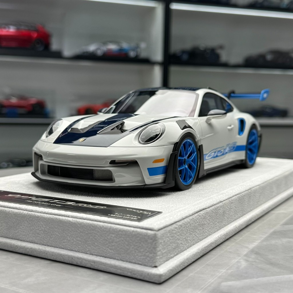 [สต๊อกพร้อม] Fuelme Fuelme 1: 18 Porsche 911 1992 GT3 RS โมเดลรถเรซิ่น ขายปลีก 3280 เหมือนข้อความส่ว