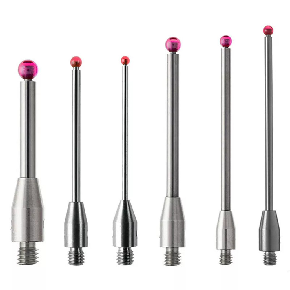 [BV]CMM Touch Probe สําหรับ M3 Thread Shank Ball Tip ก้านคาร์ไบด์ CMM Stylus