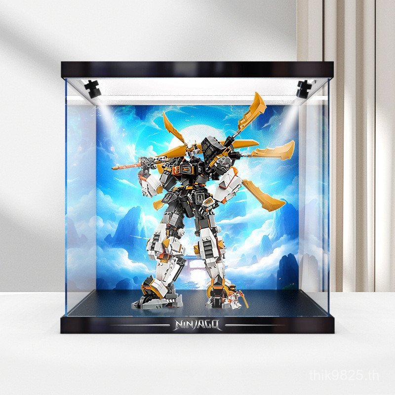 Display Series Kou Model Building Block Box Titan Mecha Anti-dust Phantom 71821 Ninja Lego เหมาะสําห