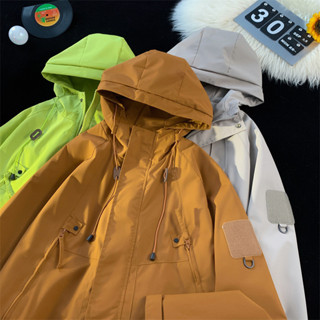 FreeSockJackets J90 แจ็คเก็ตผ้าร่ม มีฮู้ด กันลม กันแดด เนื้อ…