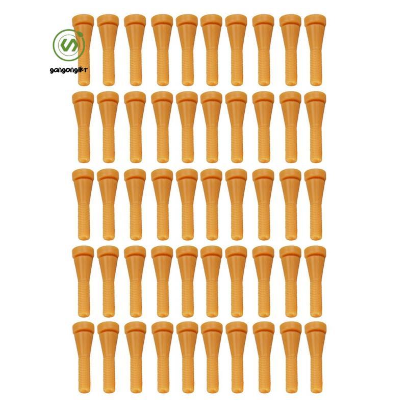 [gangong1kr]50 ชิ้นไก่ Plucker นิ้ว,ยางกําจัดขน Stick สัตว์ปีก Placking Picker สําหรับเป็ดนกกระทาห่านใช้งานง่ายสีเหลือง