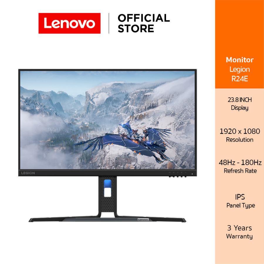 LENOVO MONITOR LEGION R24E(67CCGAC4TH) 23.8 INCH 1920 X 1080 IPS 180Hz