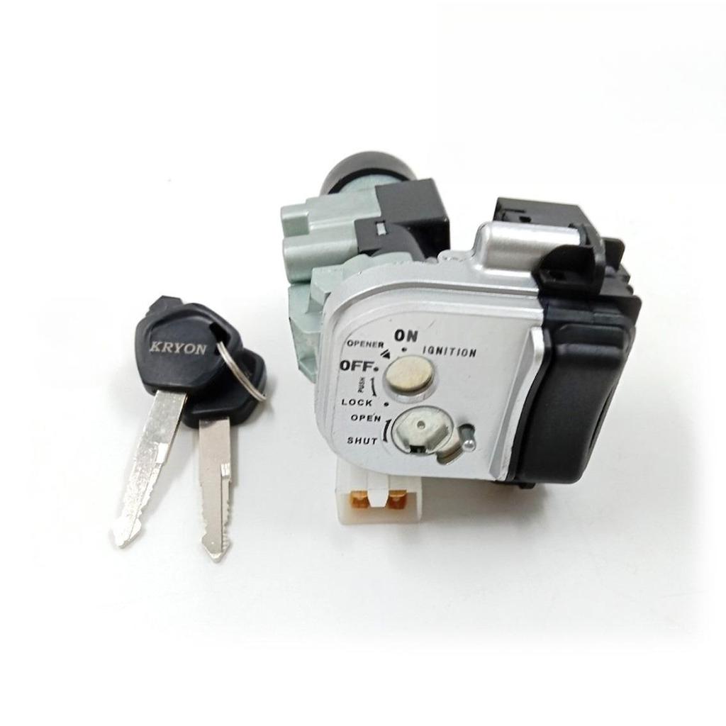 สวิทกุญแจ Click 125i 2012-2014 แท้ กรอบนิรภัย แบบนิรภัยสวิทกุญแจ+กุญแจ Click125i รุ่นแรก ฮอนด้าคลิก สวิทช์กุญแจ - รูปที่ 2