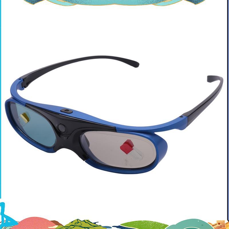 ชาร์จ DLP Link 3D แว่นตา Active Shutter แว่นตาสําหรับ Z3/Z4/Z6/H1/H2 ถั่ว G1/P2 & DLP LINK โปรเจคเตอ