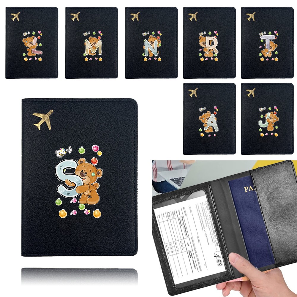 ซองปกป้องพาสปอร์ต วัสดุหนัง PU Passport Case กันน้ำ กันฝุ่น กันรอยขีด ป้องกันรอยขีดข่วน