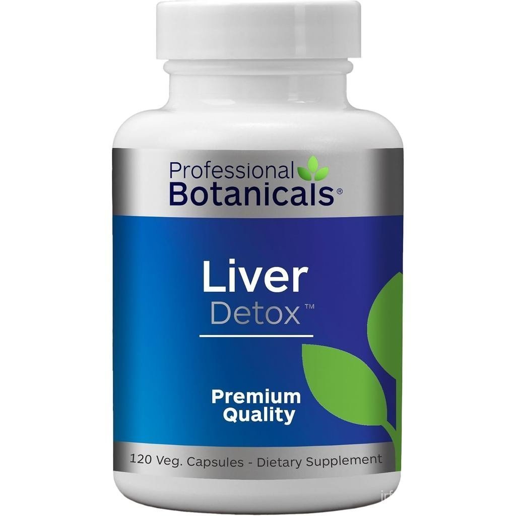 Professional Botanicals Liver Detox – Natural Liver Cleanse & Detox รองรับพฤกษศาสตร์และเอนไซม์ – แคป