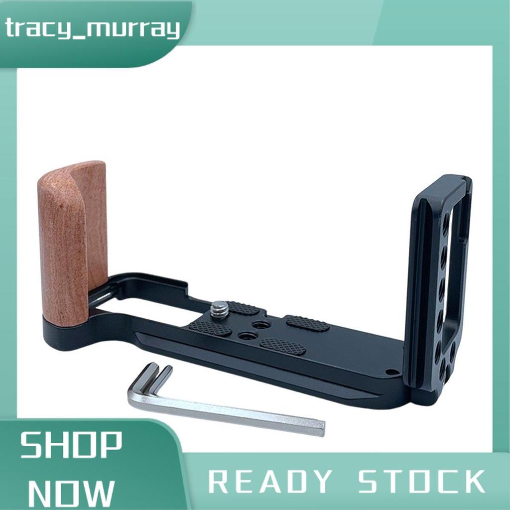 tracy_murray Hand Grip Quick Release กล้องไม้ L แผ่นสําหรับ XT30 II XT30 XT20 XT10 กล้อง Grip Handle