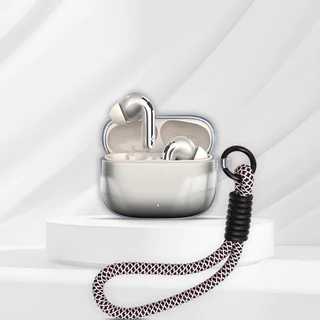 Stock ReadyCase สําหรับ Edifier EvoBuds Pro/Lolli Pro5 TPU ฝาครอบหูฟังแบบนุ่มโปร่งใสพร้อมเชือกมือ