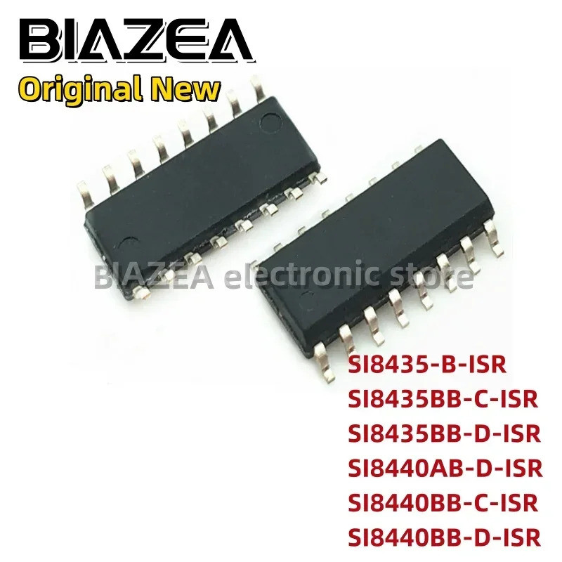 5PCS SI8435-B-ISR SI8435BB-C-ISR SI8435BB-D-ISR SI8440AB-D-ISR SI8440BB-C-ISR SI8440BB-ชุดชิป ic-ISR