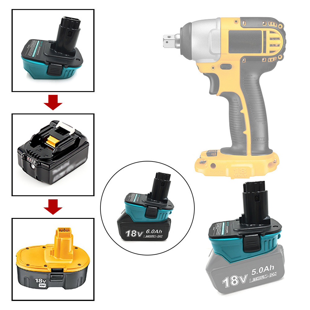 อะไหล่เครื่องมือไฟฟ้า MAK1820 Makita 18V แบตเตอรี่ลิเธียมเป็นแบตเตอรี่นิกเกิล Dewalt 18V