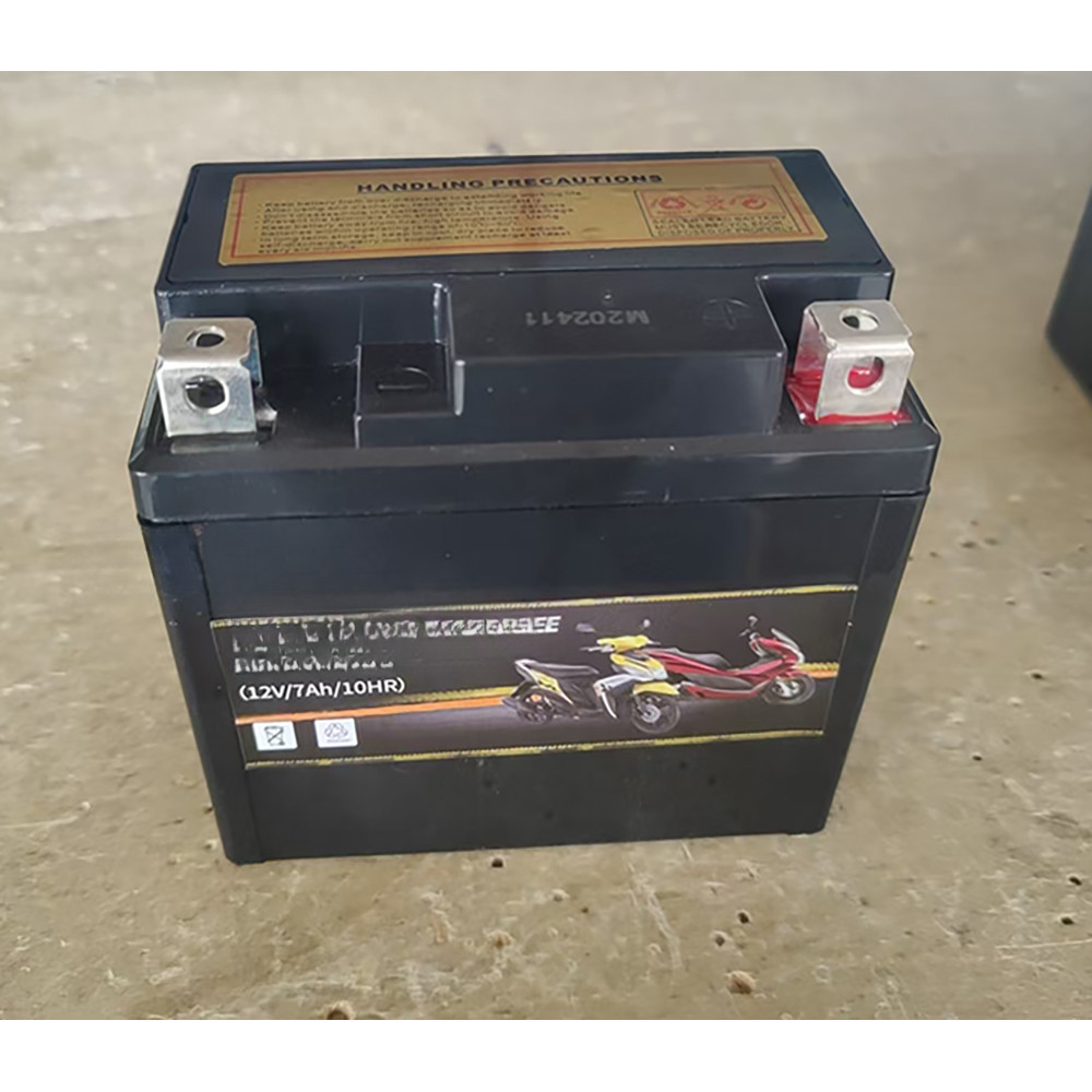 (พร้อมส่ง)แบตเตอรี่รถจักรยานยนต์ 12V 5AH 6AH 7AH สำหรับ WAVE, DREAM, MIO NEW, MSX, SCOOPY-I, FINO, CLICK110, KSR - รูปที่ 2