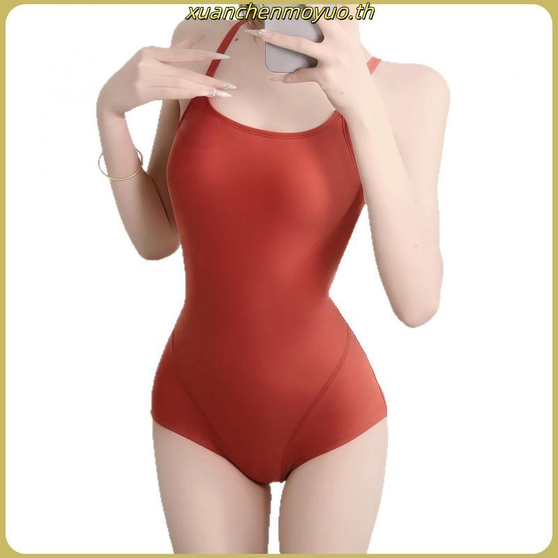 PAUL FRANK ชุดว่ายน้ำวันพีช WOMENS BLACK PINK PF SPAGHETTI 1-PCS