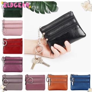 ELDGEAN บัตรเครดิต Holoder, ทนต่อการสึกหรอพร้อมพวงกุญแจกระเป…