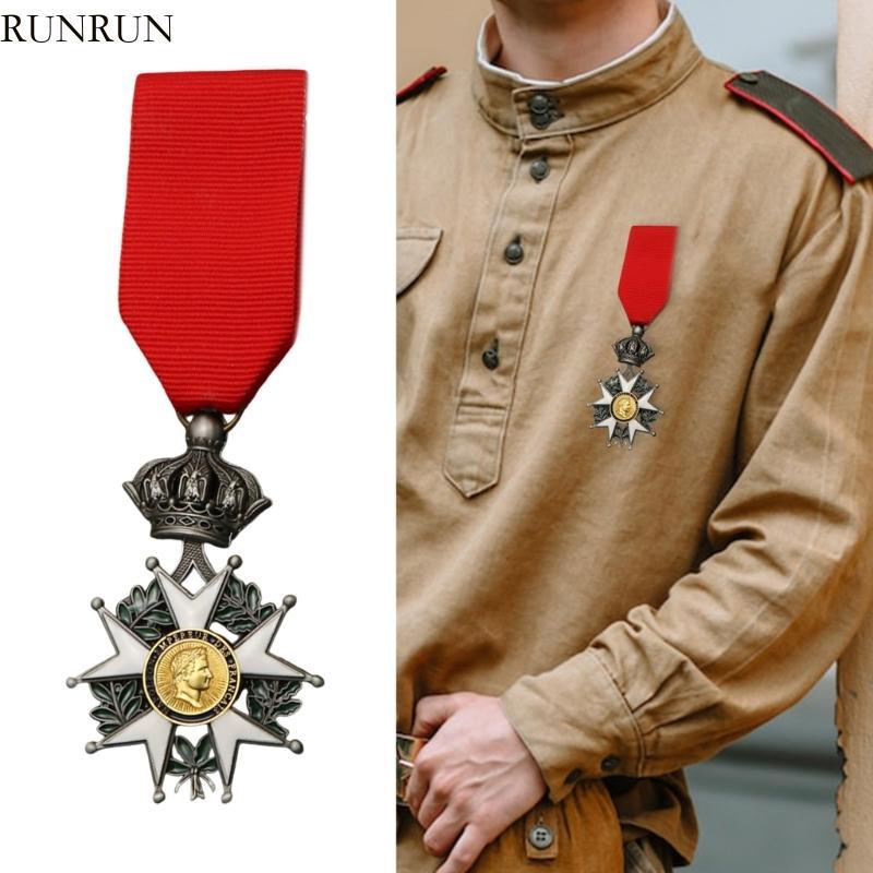 RUN Napoleonic Wars Era เหรียญสะสม Themed เครื่องแต่งกายเครื่องประดับโลหะผสมหัตถกรรมสําหรับผู้ใหญ่