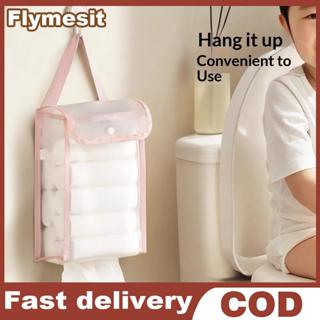 Flymesit กล่องกระดาษทิชชูกันน้ําและระบายอากาศติดผนังกล่องกระ…