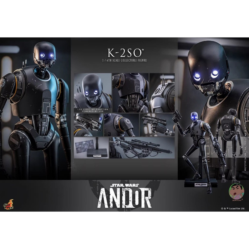 ( ⭕ PRE-ORDER)Hot Toys TMS156 Star Wars: Andor 1/6th Scale K-2SO Collectible Figure