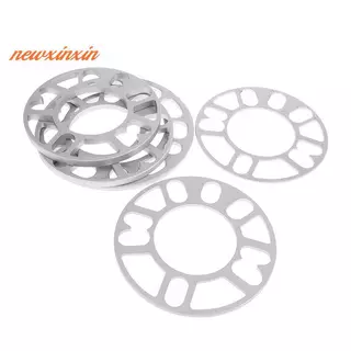 [NT-t] 3/5/6/8/10 มม.อลูมิเนียมรถล้อ Spacer Adaptor Shims แผ่นรถอุปกรณ์เสริม [ใหม่]