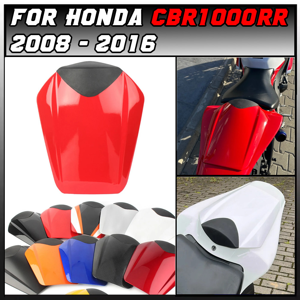 CBR1000 1000RR รถจักรยานยนต์ Pillion ฝาครอบที่นั่งด้านหลัง Solo Fairing สําหรับ Honda CBR1000RR CBR 