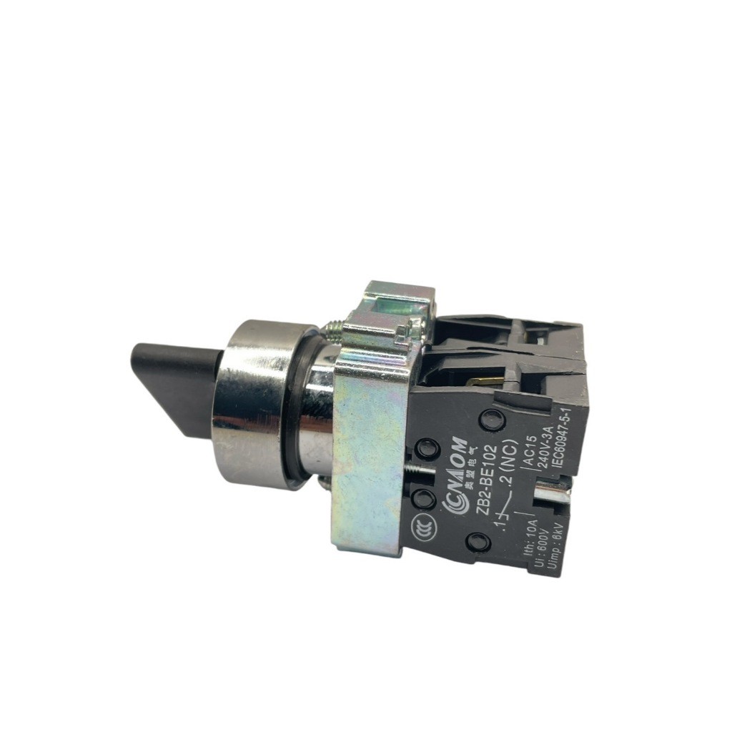 สวิตช์ 2 ทาง เหล็ก อย่างดี ZB2-BE101 จัดส่งในไทย