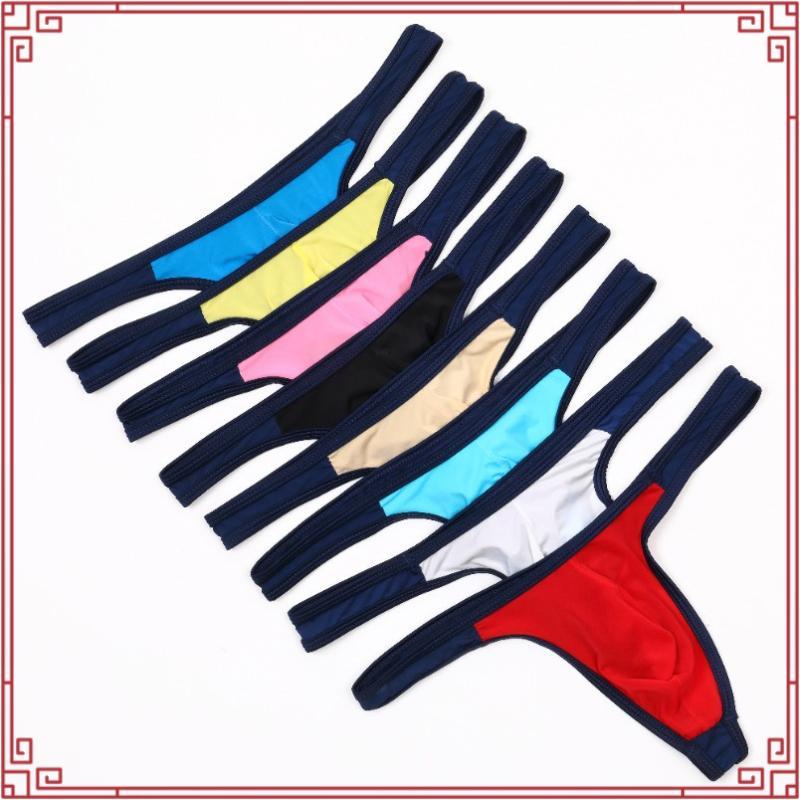 YearnWear Duo Color Men Thong ชุดชั้นในบิกินี่ Brief Men G String Jockstrap Men