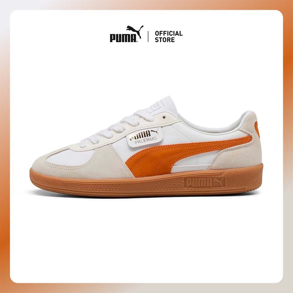 PUMA Prime/Select รองเท้าผ้าใบ Palermo Lth สีขาว - 39646416