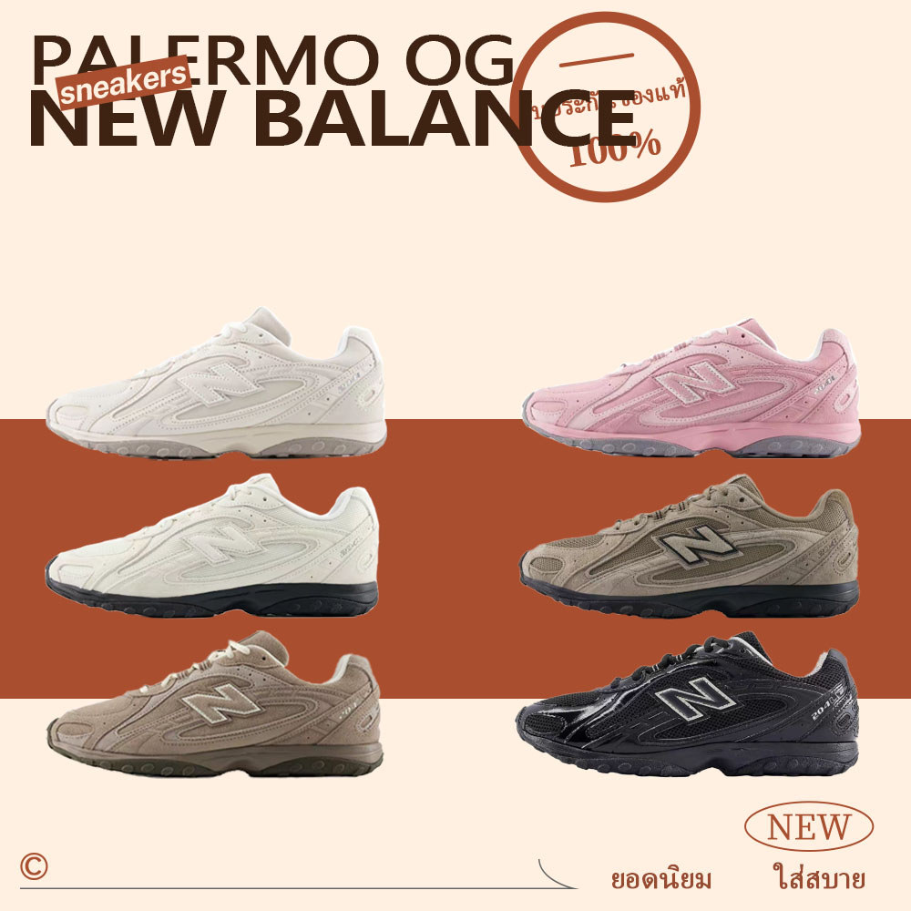 🔥สินค้าแท้ขายดี✨ New Balance NB U204L/CNY Collection MIUMIU รองเท้าผ้าใบ แฟชั่น  น้ำหนักเบา SHOP KR 