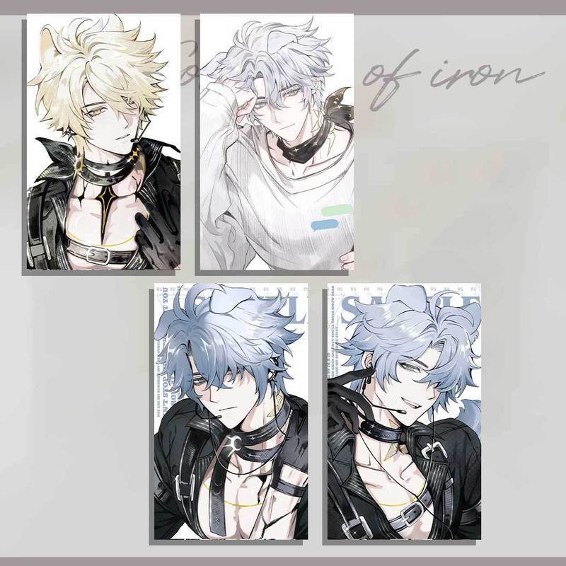 [Bota Shop] ยุบการ์ดรถไฟ Starry Sky Eslnabeer อะนิเมะเกมอะคริลิคผ่านการ์ดของขวัญสะสม HM