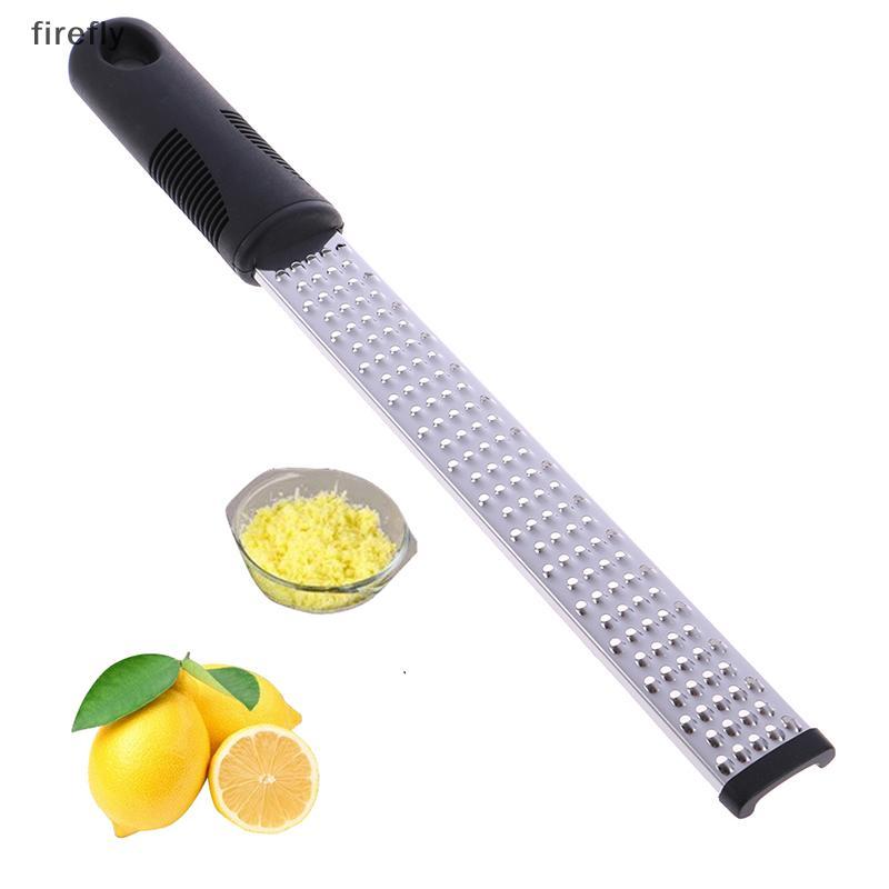 [Firefly] ห้องครัวมะนาวผลไม้ Peeler ชีส Zester Microplane เครื่องขูดผักผลไม้ [VN]