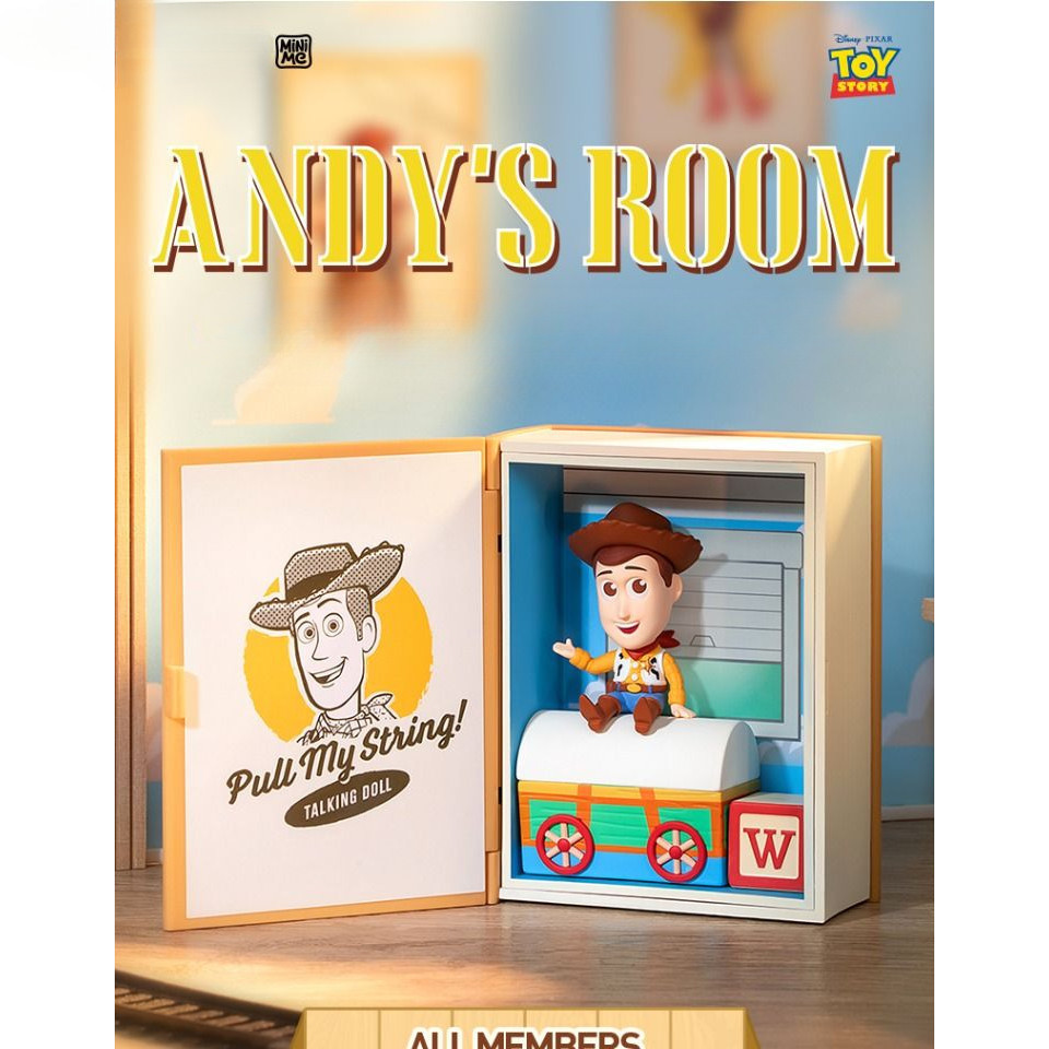 Disney Toy Story Andys Room Series Blind Box Handmade Blind Box Toy Gift