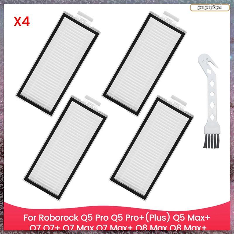[LR] ตัวกรองล้างทําความสะอาดได้สําหรับ Q5 Pro Q5 Pro+(Plus) Q5 Max+ + Max Max+ Q8 Max Q8 Max+ เครื่อ