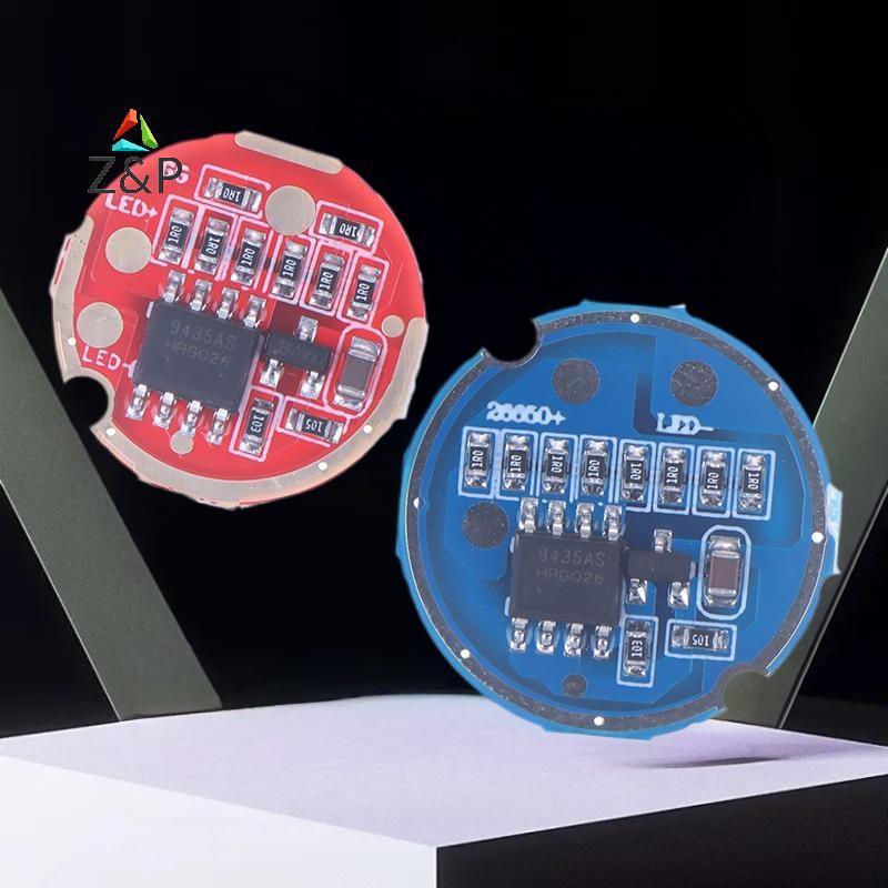 Z&P 1PCS T6 L2 U2 10W โคมไฟลูกปัดไฟฉายเกียร์บอร์ดควบคุมอุปกรณ์เสริมบอร์ดไดร์เวอร์แผงวงจรไฟฉายบอร์ดคว