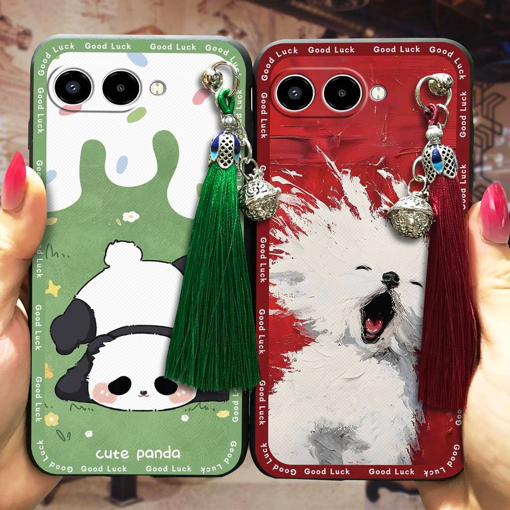 พู่ Bell เคสโทรศัพท์สําหรับ TCL T-Mobile Revvl8/T Phone3 Dirt-proof Anti-knock การ์ตูนกันกระแทกน่ารั