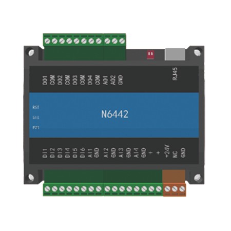 โมดูล IO N6442 สําหรับ Modbus TCP