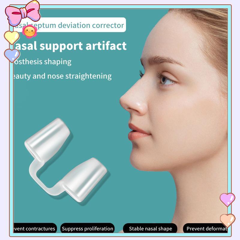 [Beautyhome] Silicone Nose Up Shaper Bridge Booster Shaping Clip Shaper Bridge Straightening Beauty 
