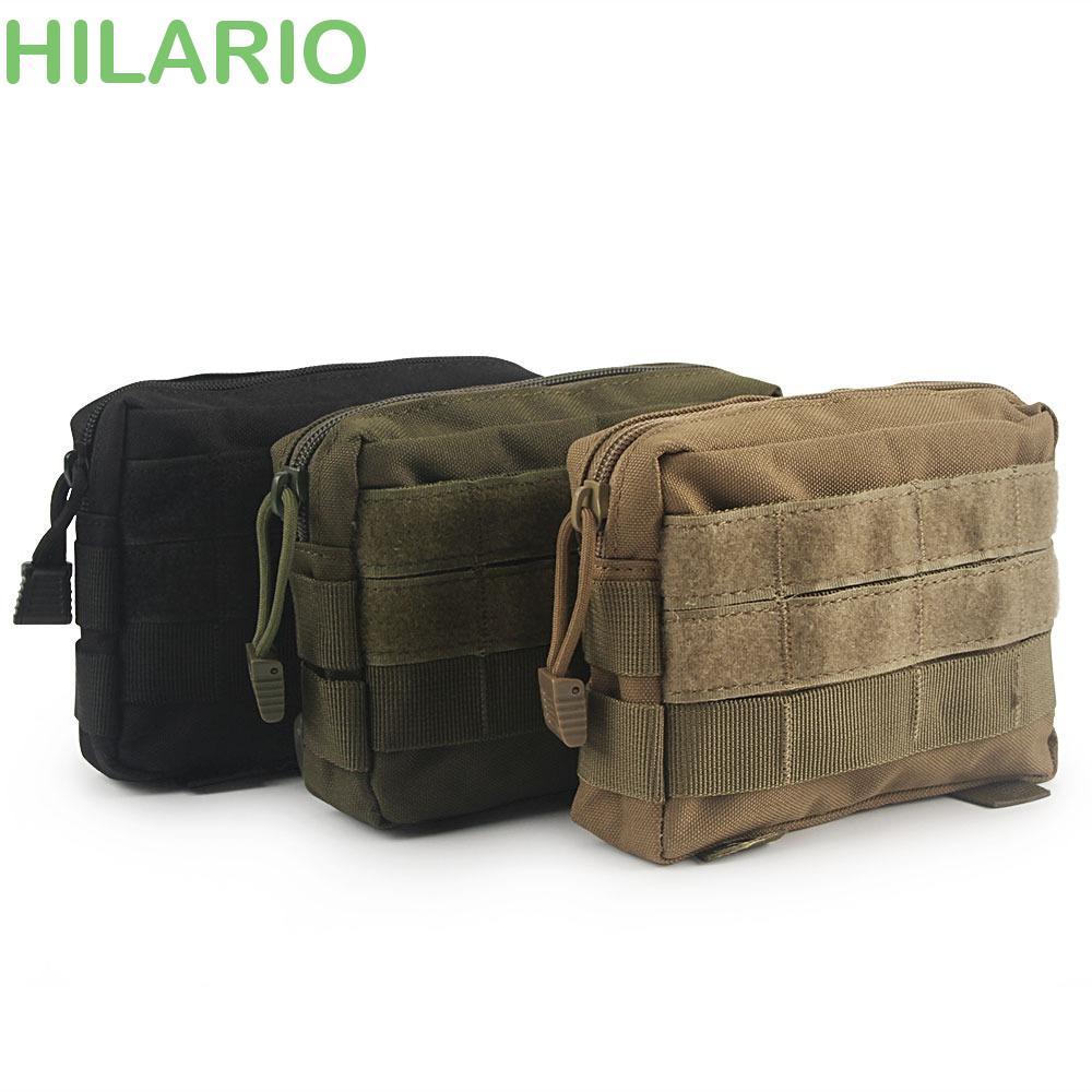HILARIO กระเป๋าคาดเอว EDC เครื่องมือกลางแจ้งขนาดเล็ก Camping Mountain Climbing Hiking Phone Pouch