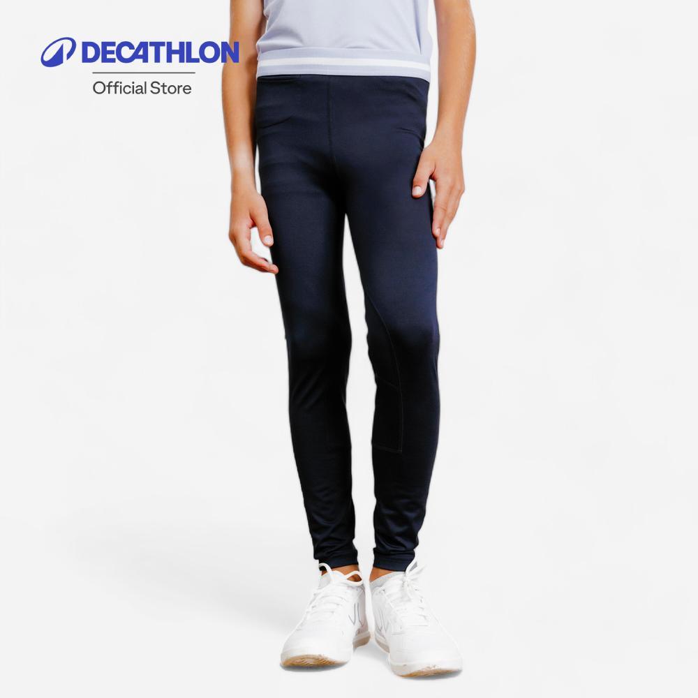 Decathlon Kids' Horse Riding Lightweight Leggings 100 กางเกงเลกกิ้งขี่ม้าน้ำหนักเบาสำหรับเด็ก รุ่น 100 - Navy