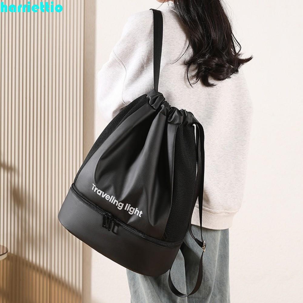 HARRIETTIO Travel Fitness Bag กระเป๋ารองเท้าอิสระ