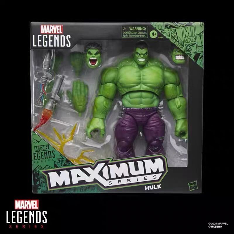 กล่องกล่องกด Hasbro Marvel Legends Hulk Hulk 20 ซม.Action Figure 29024Y
