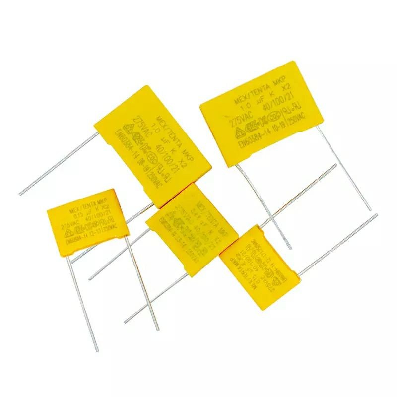 ร้านไทย ตัวเก็บประจุ  275VAC 275V 0.22UF 0.33UF 0.47UF 0.56UF 0.68UF 0.82UF 1UF ฟิล์มโพลีโพรพิลีน