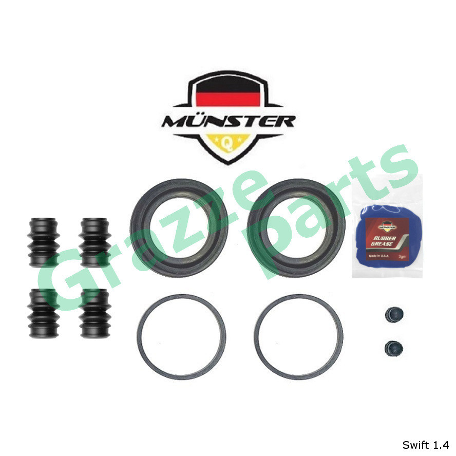 Münster Disc เบรค Caliper ชุดซ่อม (ครบชุด) ด้านหน้า 55830-58M00 Suzuki Swift 1.4 2013 ZC32S ZC62S ZC