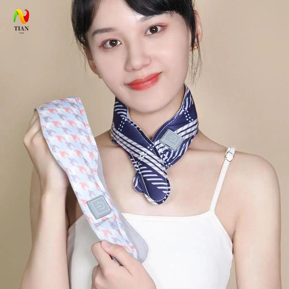 INQUIRY IMPACT ผ้าพันคออุ่นไฟฟ้า, น้ําหนักเบาปรับอุณหภูมิความร้อนคอห่อ, Universal พับ Breathable หนา