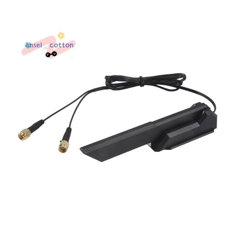 1 PCS WiFi 6E เสาอากาศ 2T2R 2.4G/5G/6G พลาสติกสีดําสําหรับ B660 H670 M13H Z690 เมนบอร์ด