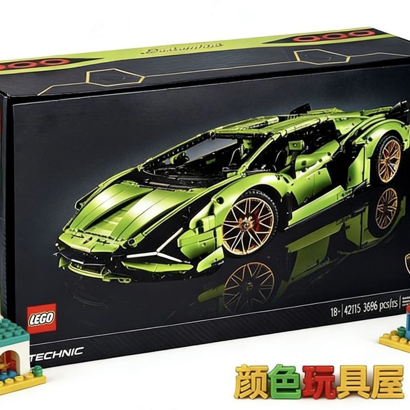 LEGO LEGO 42115 Series Mechanical Lamborghini ประกอบบล็อกตัวต่อของเล่นรถสปอร์ต