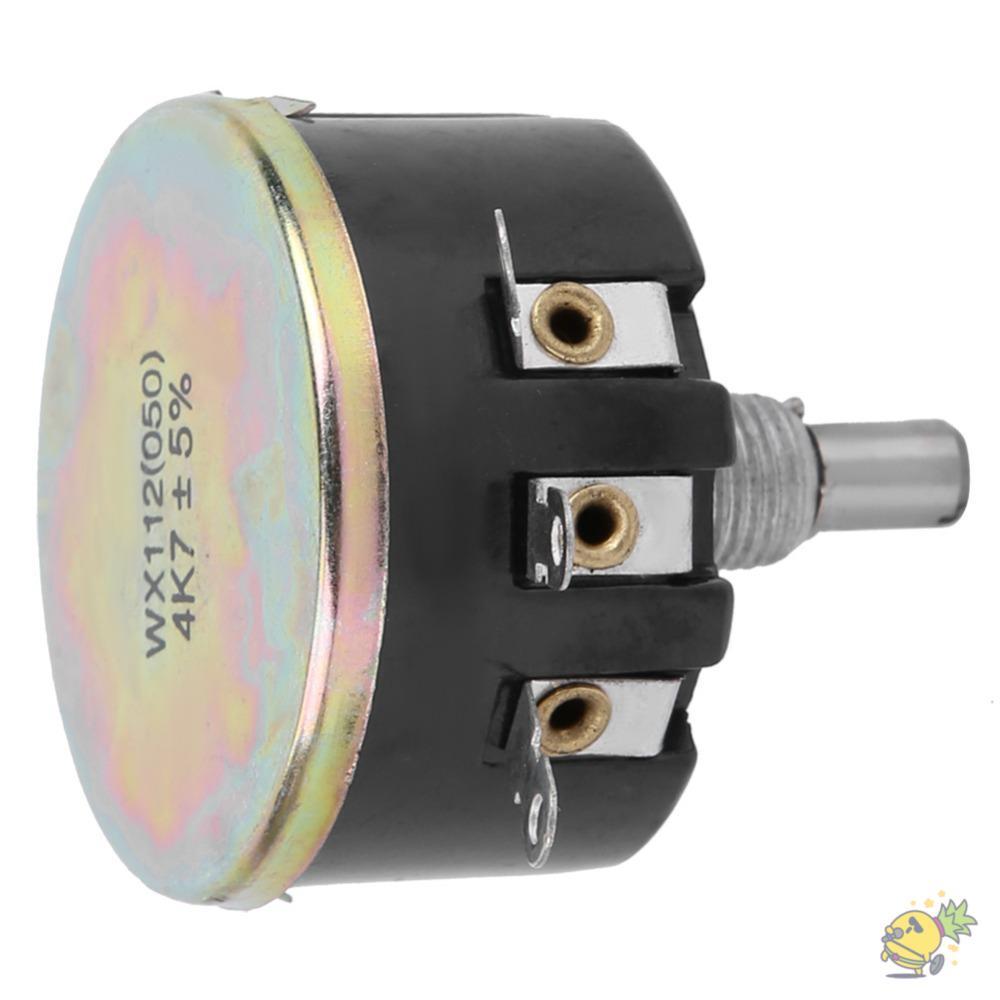 WXDX.TH Potentiometer, Wx112(050) 4.7k 5w ปรับ Potentiometer, Precision Component Single Circle Turn