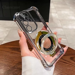 เคสขอบสี กันมุม สําหรับ Samsung S26 S26Plus S26Ultra S25Fe S25Ultra A37 A57 A07 A17 กันกระแทกสี่มุม เคสทูโทน 059
