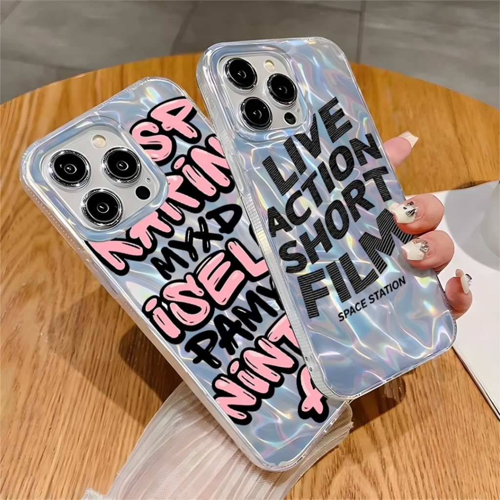 สถานีอวกาศปลอกโฮโลแกรมเคส SAMSUNG A36 5G/A56 5G A55 5G A54 5G A05 A05S A04 A04E A03 A50/A50S/A30S