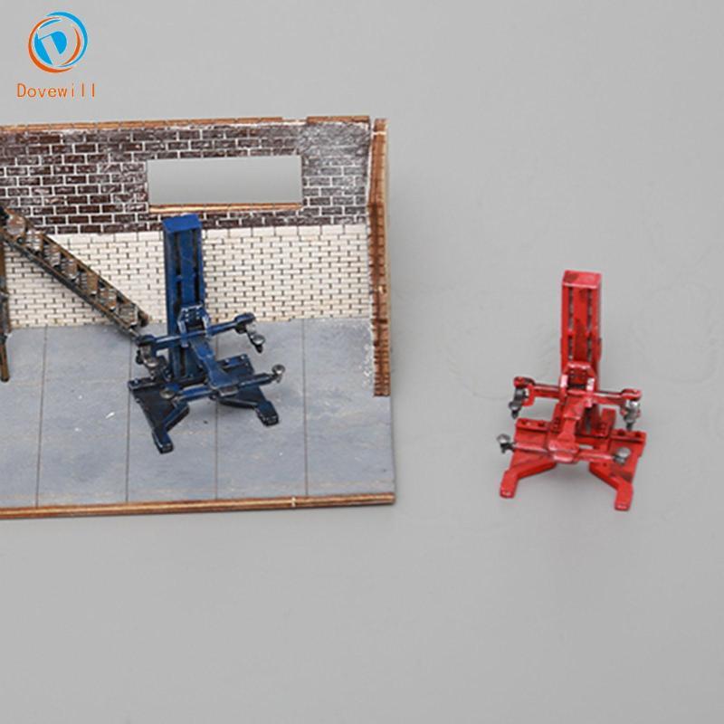 [Dovewill] Miniature Crane Lift 1/64 Scale Vehicle Lift รุ่นน้ําหนักเบาสะสมอุปกรณ์เสริม Crafted จาก 