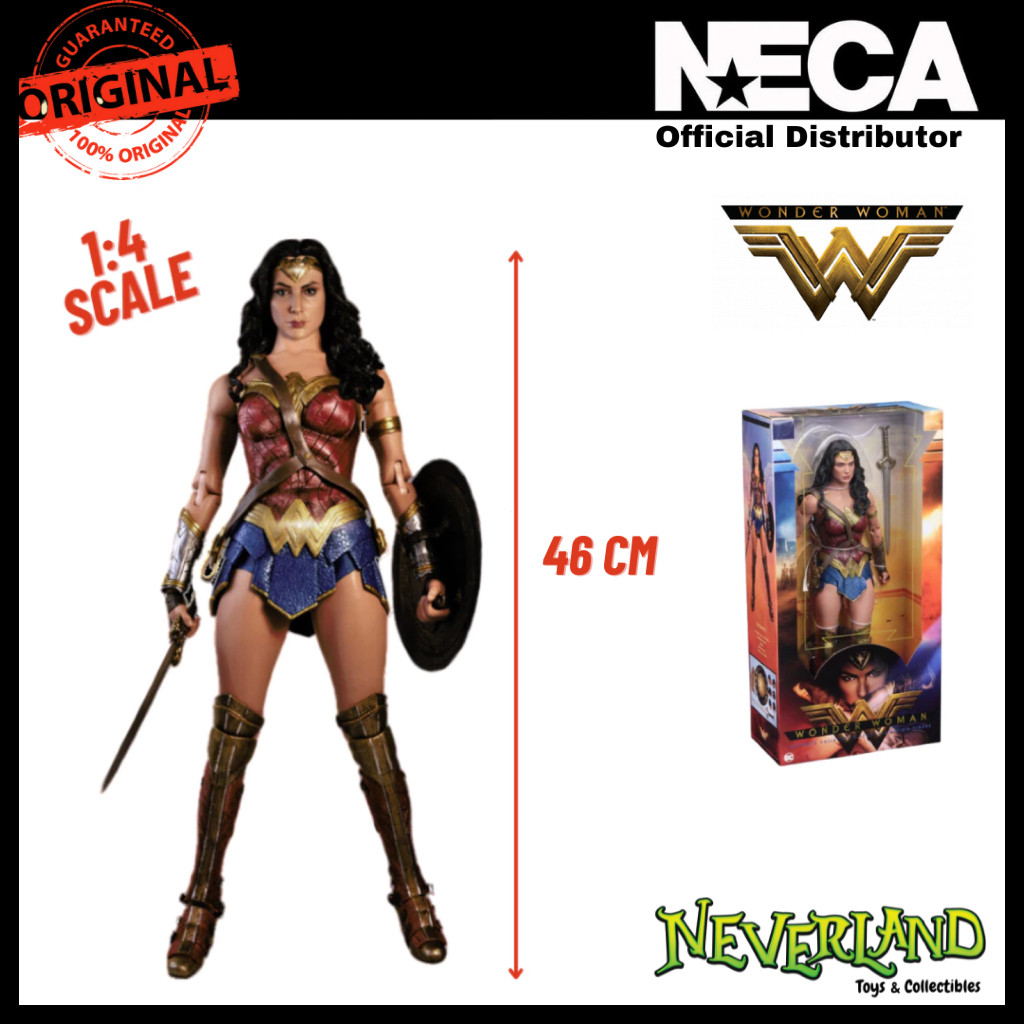 (🔵PRE-ORDER)(NECA) Wonder Woman (Movie) - ¼ Scale Figure - Wonder Woman