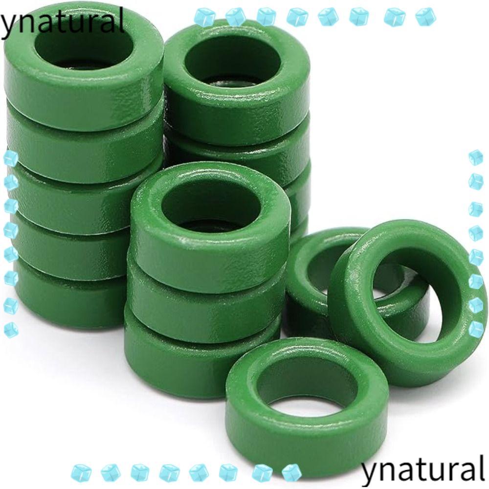 YNATURAL Toroid Ferrite Core, Power Transformer Restraining Interfal, Easy to us Ferrite Chokes Ring